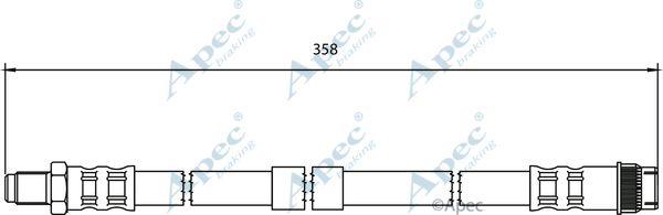 APEC BRAKING Jarruletku HOS3789